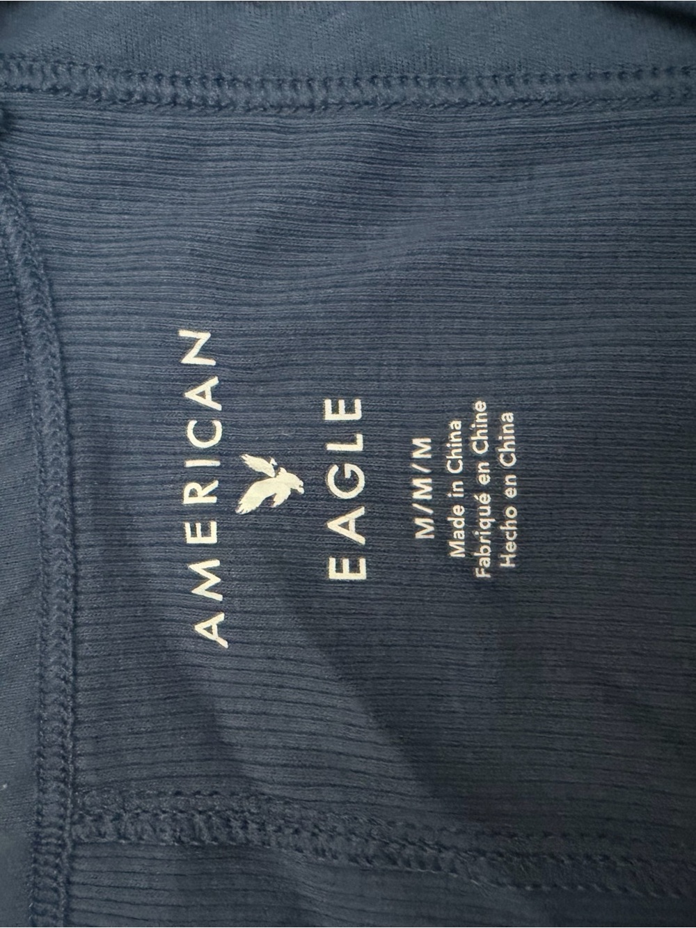 American Eagle Outfitters Blue Ribbed Tank - Women's - Picture 2 of 2